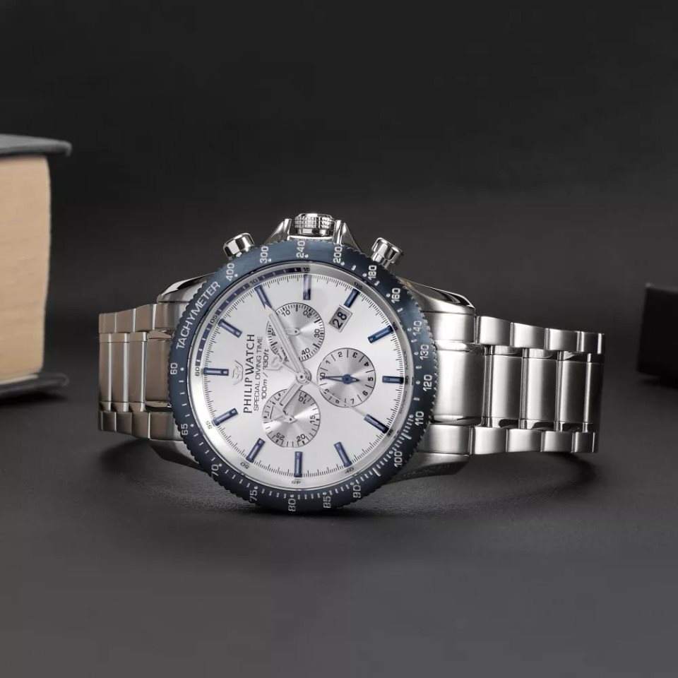 Oiritaly Watch Quartz Man Philip Watch Grand Reef Watches